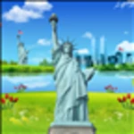 statue of liberty birds lwp android application logo